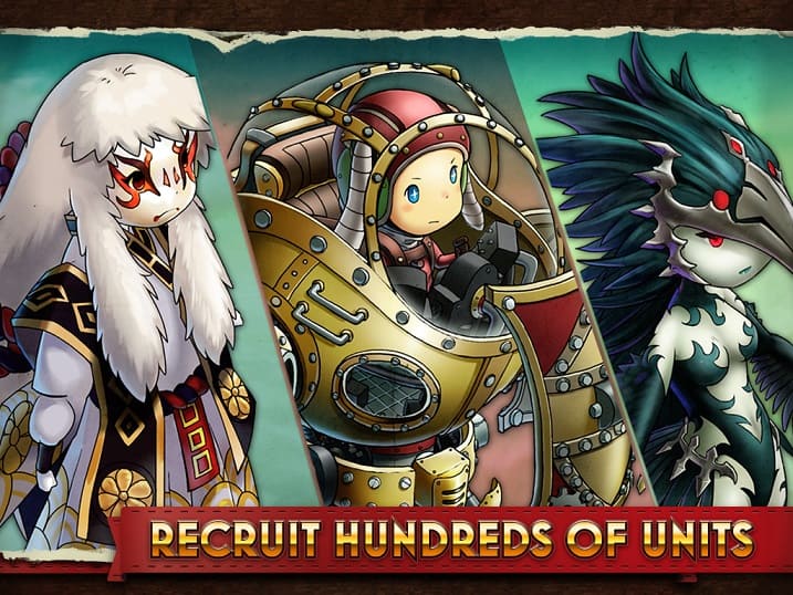 Heavenstrike Rivals great characters designed