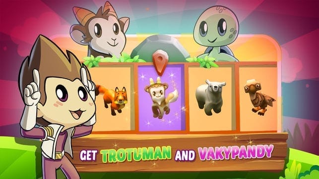 Zoo evolution game characters design