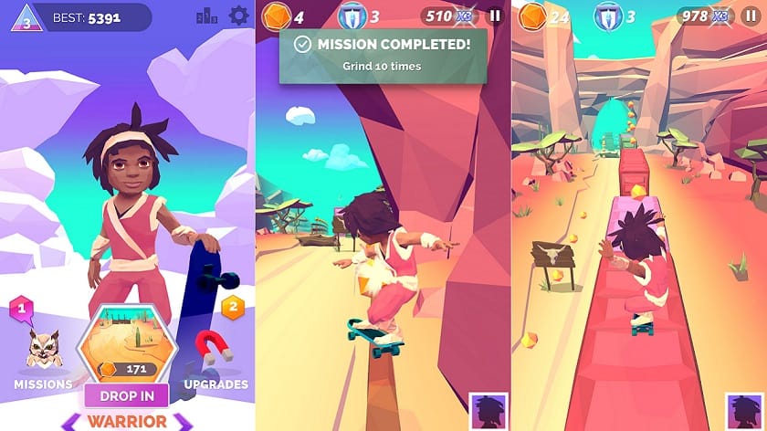 skate game levels