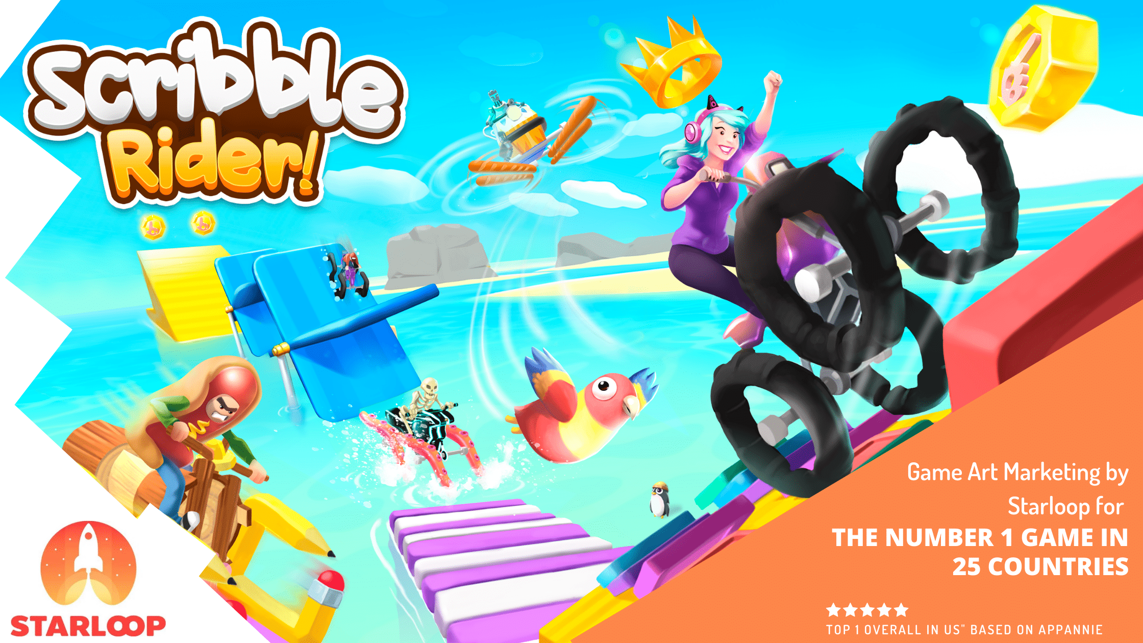 Scribble Rider Blog Banner